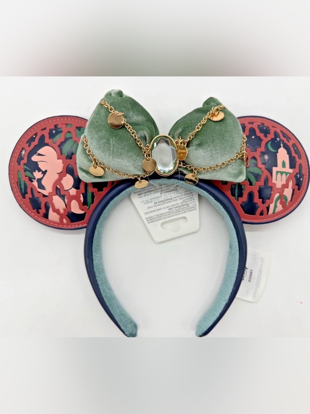 Disney Parks 2026 Disney Epcot Morocco Princess Jasmine Aladdin Headband Ears